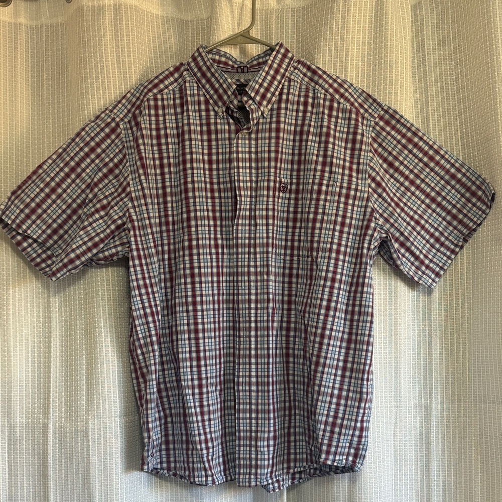 Plaid Short Sleeve Shirt